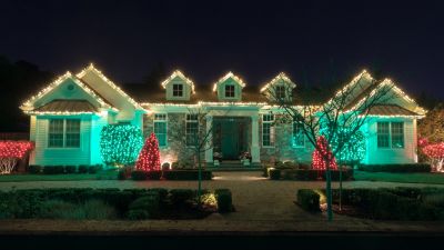 Holiday Lights Installation in Overland Park, KS